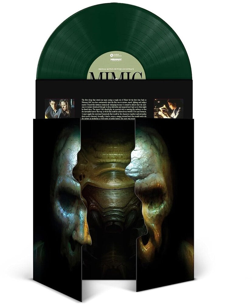 the album cover for Marco Beltrami (Colv) (Grn) - Mimic (Music From The Dimension Motion Picture)