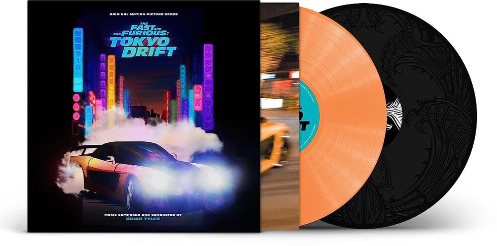 the album cover for Brian Tyler (Blk) (Colv) (Org) - Fast And The Furious: Tokyo Drift (Original Score)