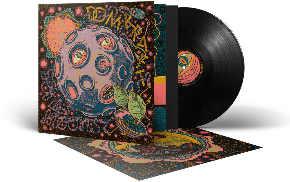 the album cover for Domkraft - Sonic Moons