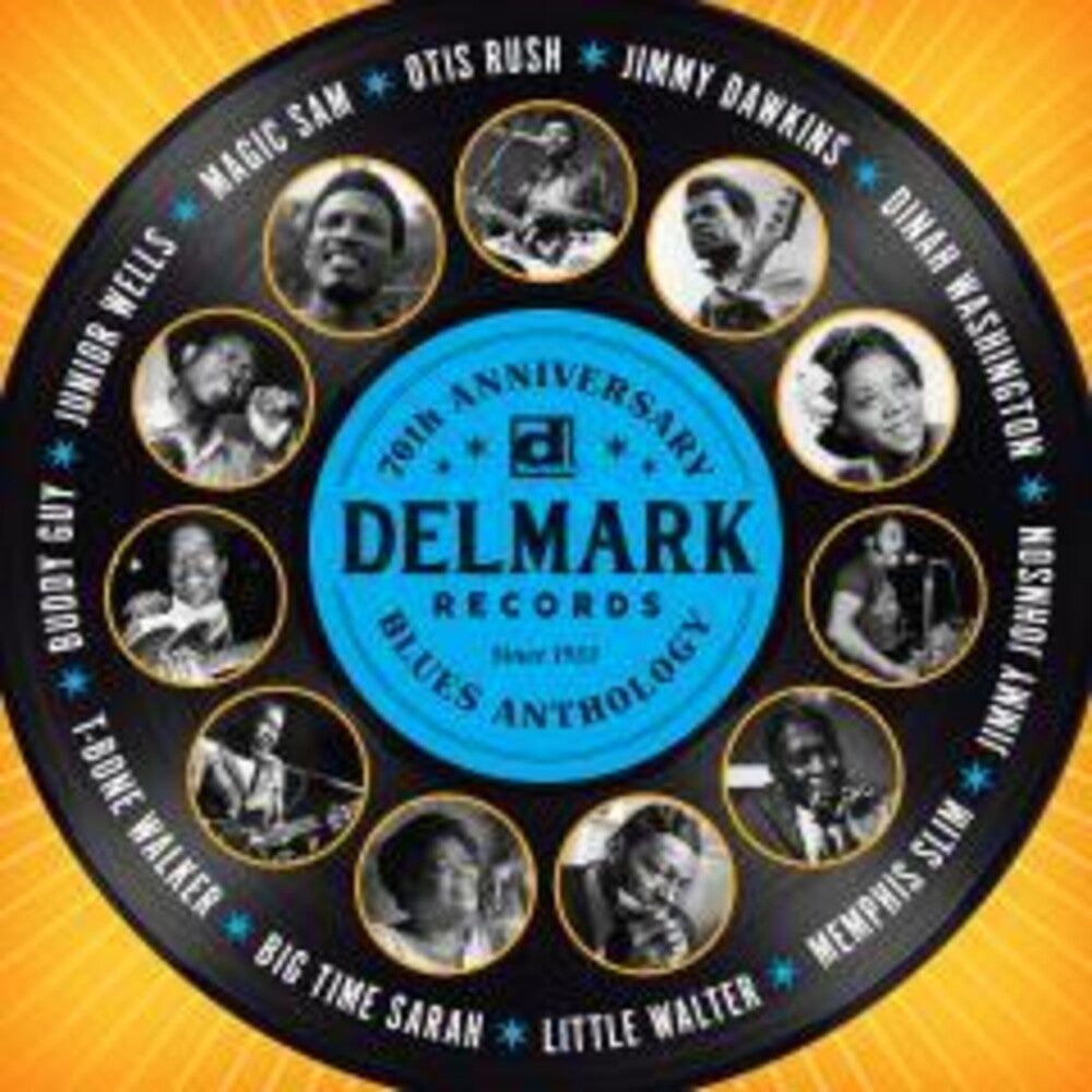 the album cover for 70th Anniversary Blues Anthology / Various - 70th Anniversary Blues Anthology / Various