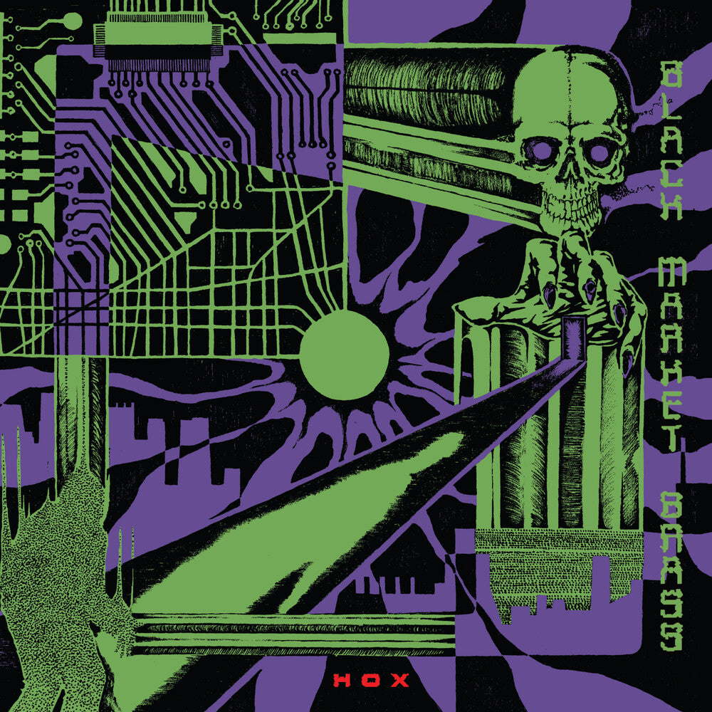 the album cover for Black Market Brass - Hox