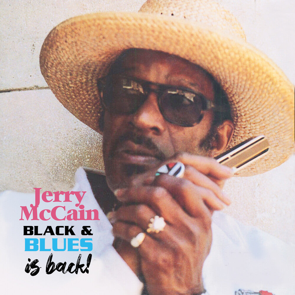 the album cover for Jerry Mccain Boogie - Black & Blues Is Back! (Mod)