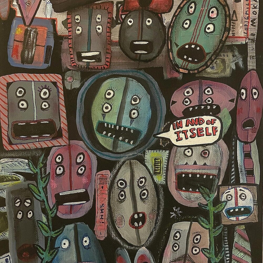 the album cover for Moka Only - In & Of Itself (Can)