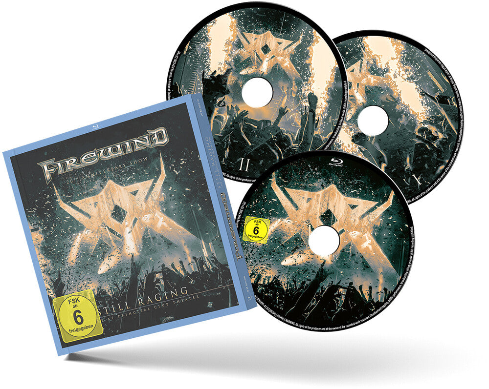 the album cover for Firewind - Still Raging - 20th Anniversary Show (Bonus Dvd)