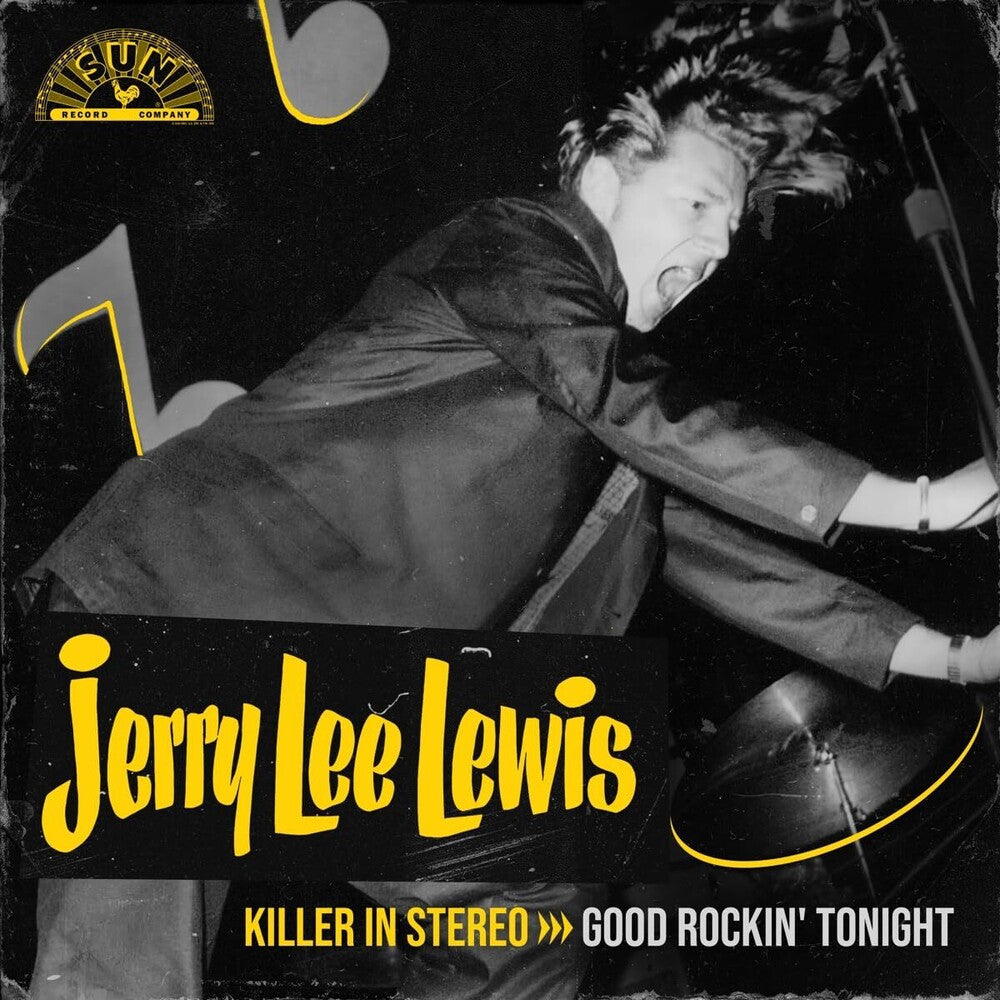 the album cover for Jerry Lewis Lee - Killer In Stereo: Good Rockin' Tonight