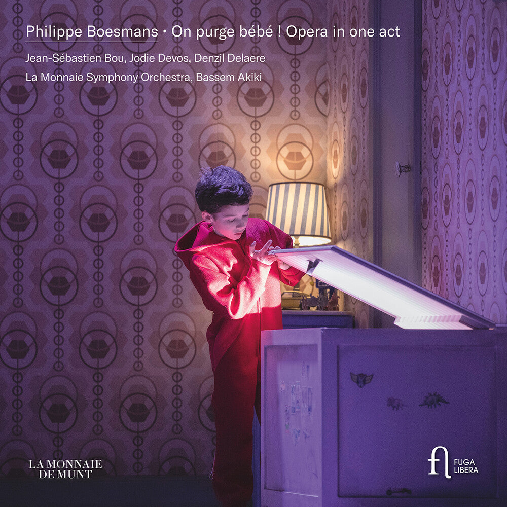 the album cover for Boesmans / Bou / Devos - On Purge Bebe Opera In One Act