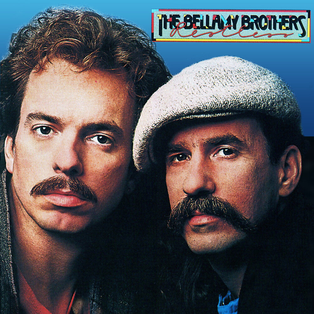the album cover for Bellamy Brothers - Restless (Mod)
