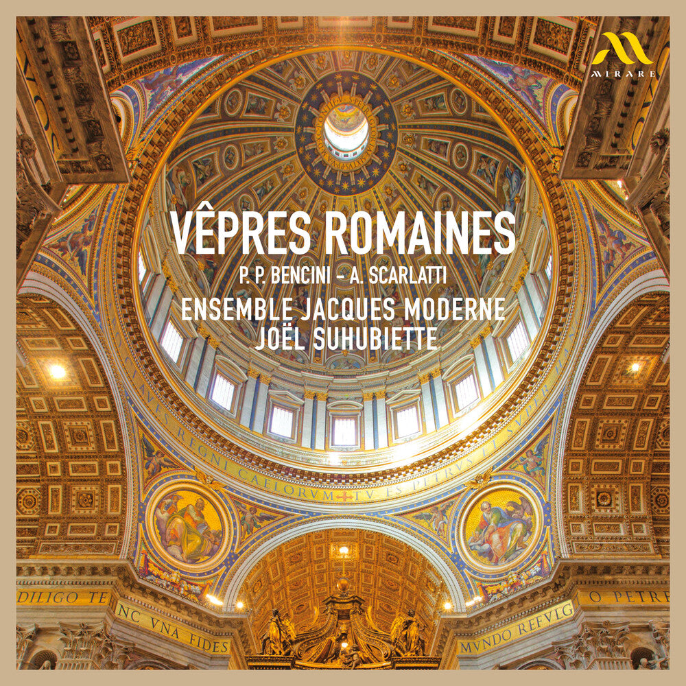 the album cover for Ensemble Jacques Moderne - Vepres Romaines
