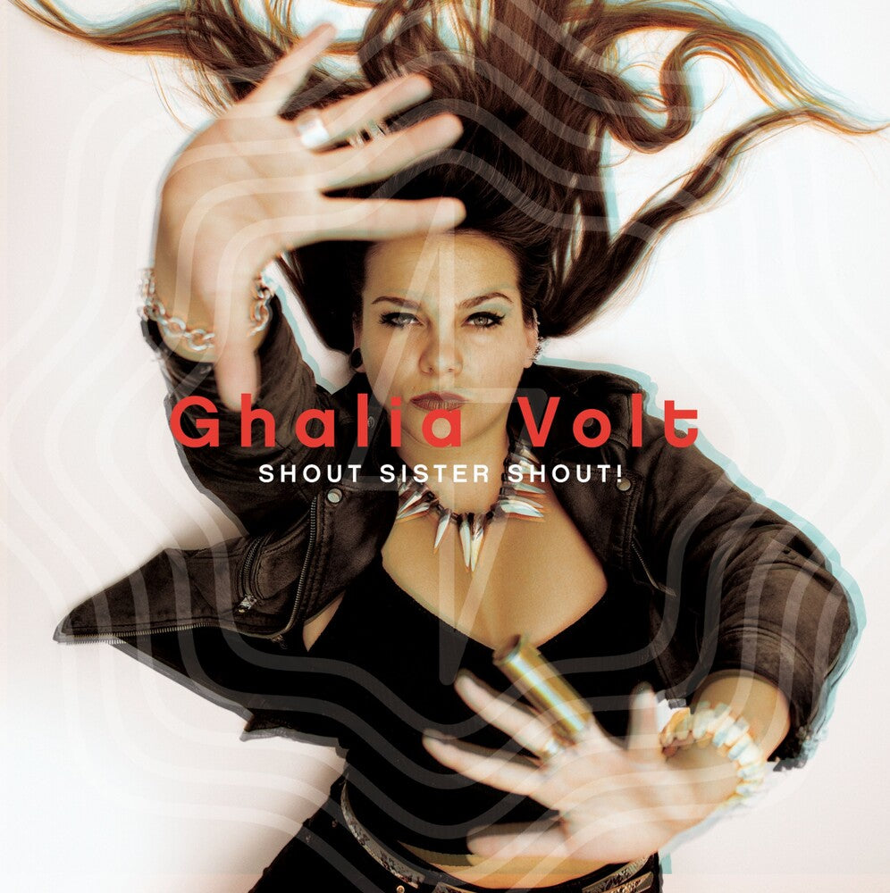 the album cover for Ghalia Volt - Shout Sister Shout
