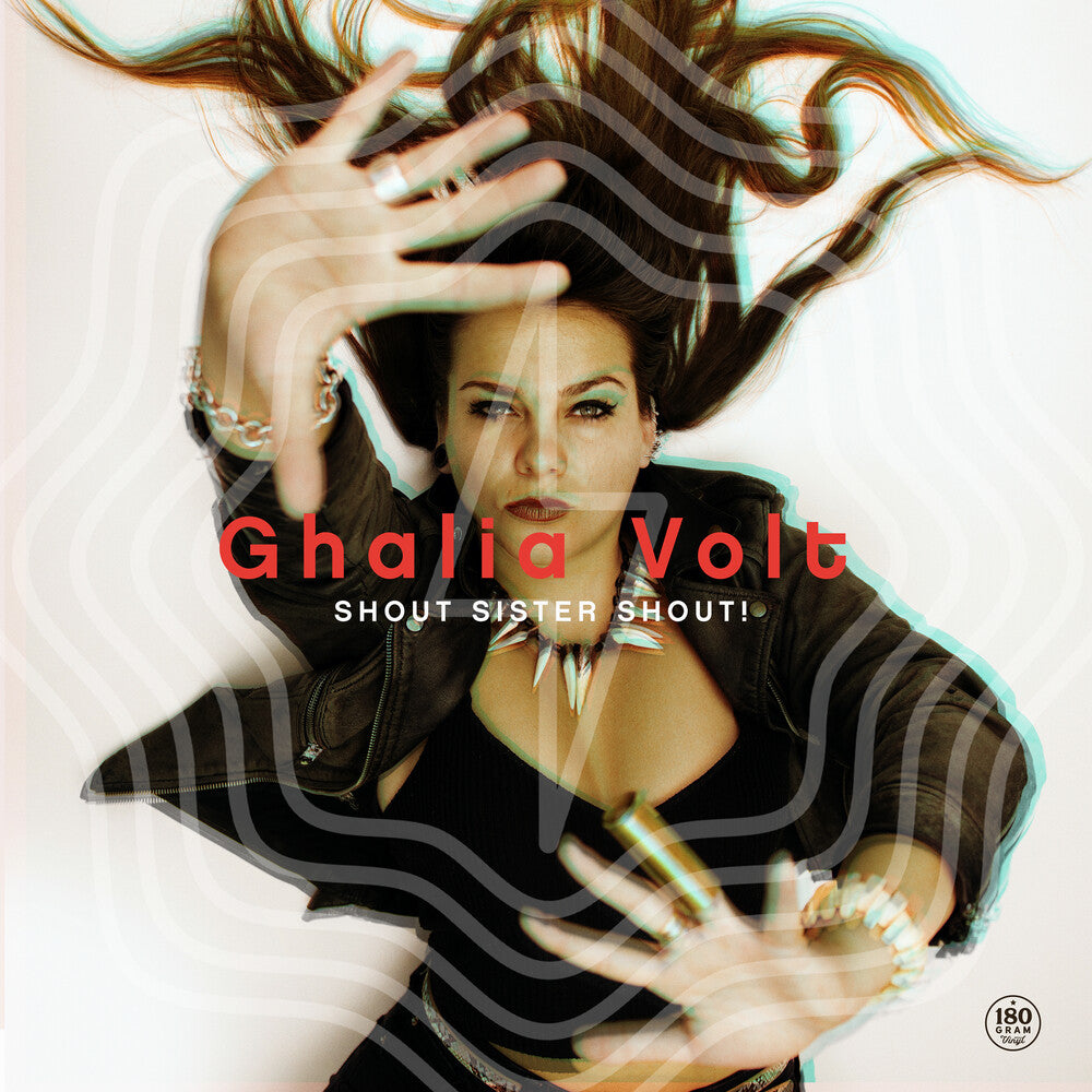 the album cover for Ghalia Volt - Shout Sister Shout