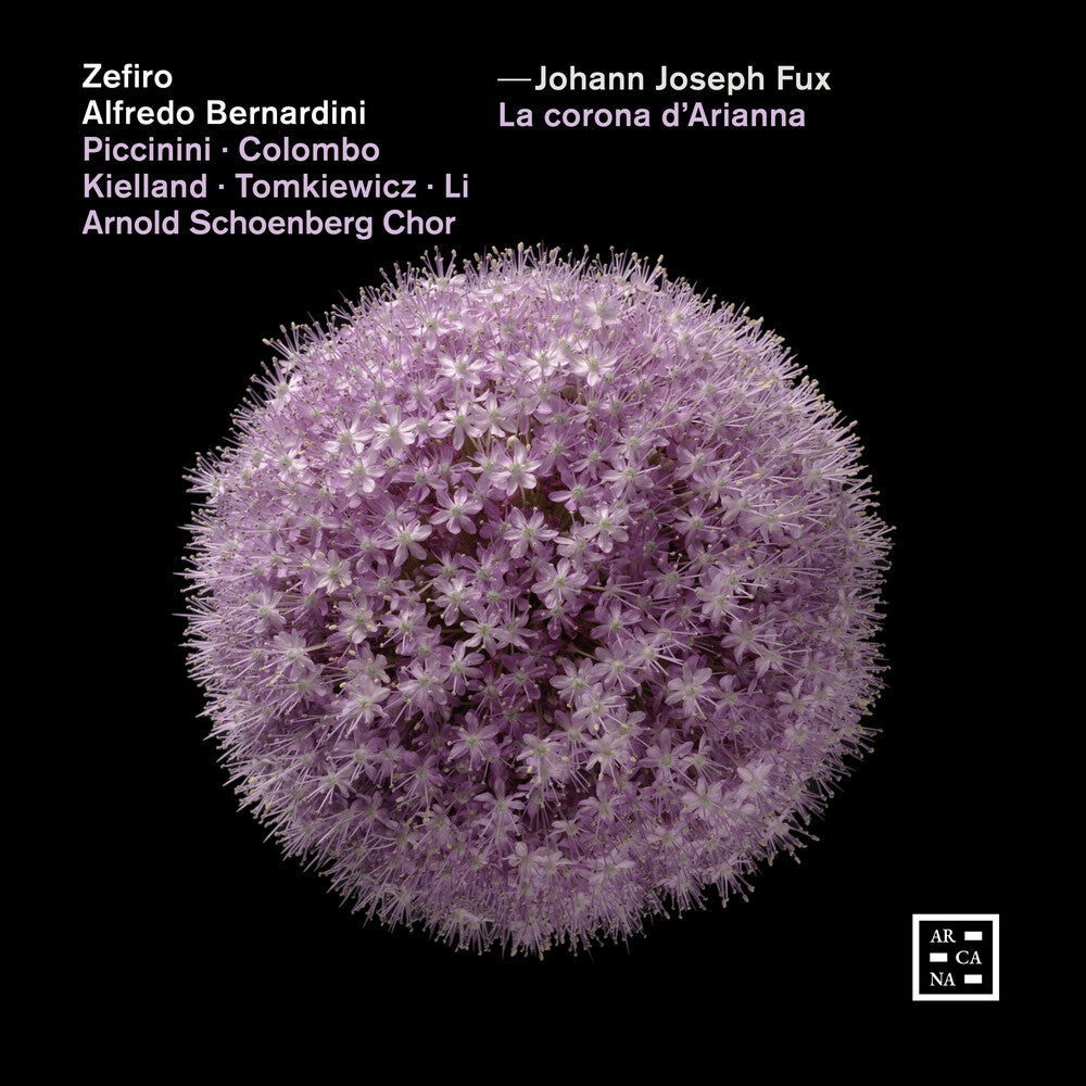 the album cover for Fux / Bernardini / Piccinini - La Corona D Arianna