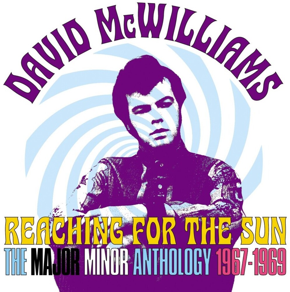 the album cover for David Mcwilliams - Reaching For The Sun: Major Minor Anthology 67-69