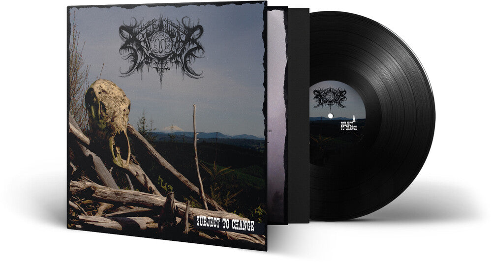 the album cover for Xasthur - Subject To Change (Blk) (Gate)