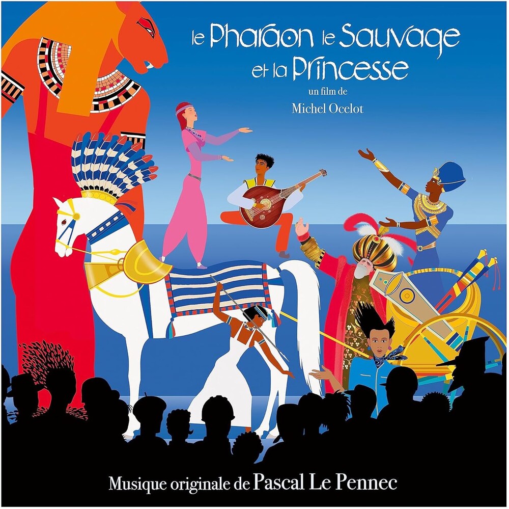 the album cover for Le Pascal Pennec (Ita) - Le Pharaon Le Sauvage Et La Princesse - O.S.T.
