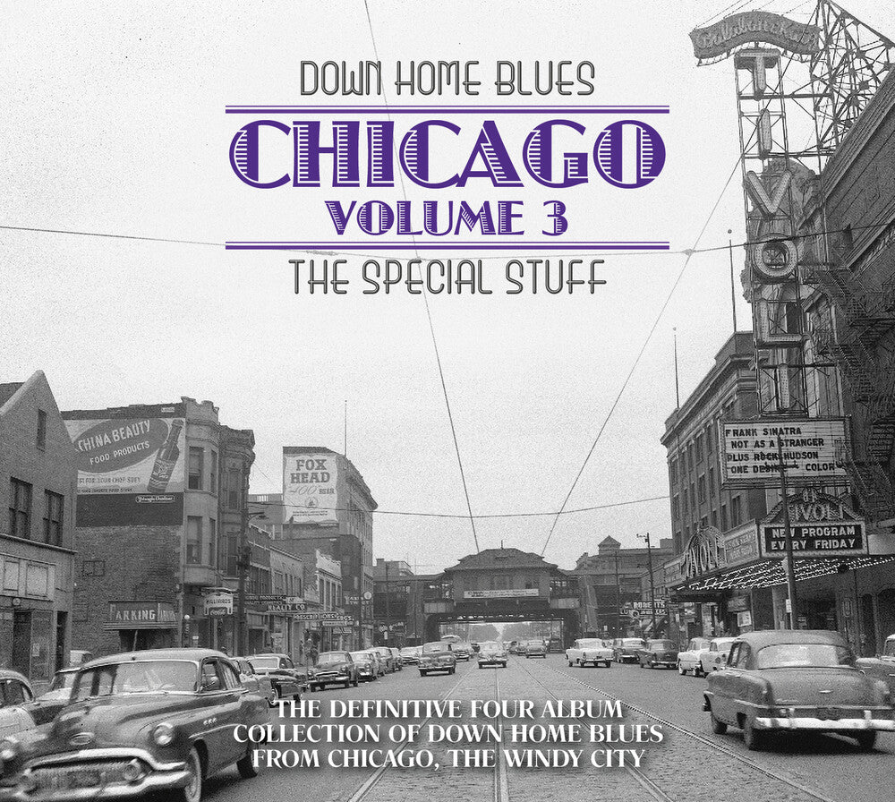 the album cover for Down Home Blues: Chicago Volume 3 / Various - Down Home Blues: Chicago Volume 3 / Various