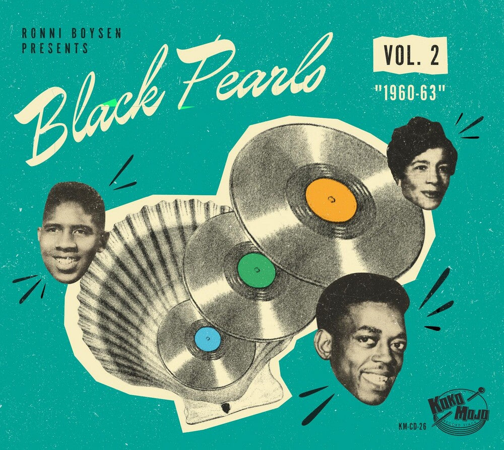 the album cover for Black Pearls Volume 2: Rhythm & Blues / Various - Black Pearls Volume 2: Rhythm & Blues / Various