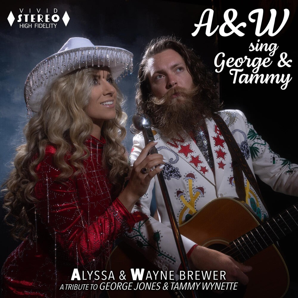 the album cover for Wayne & Alyssa - A&W Sing George & Tammy