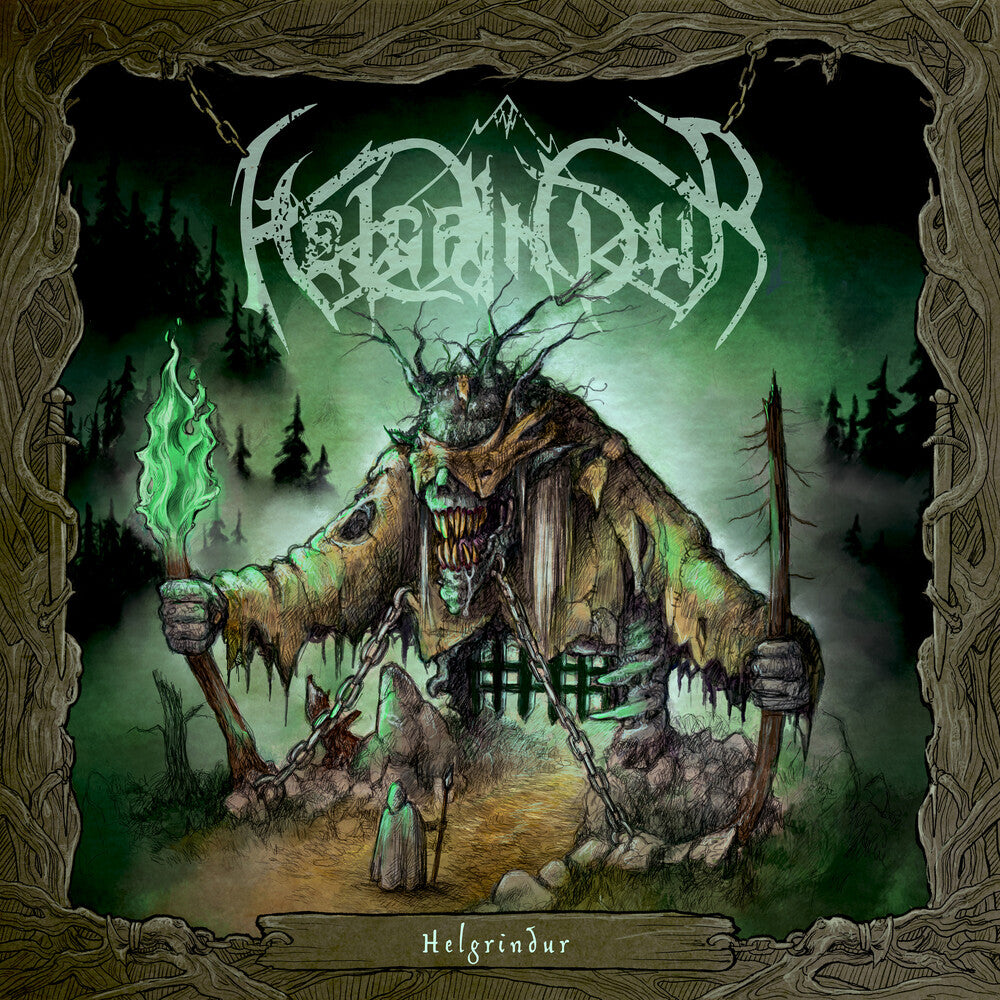 the album cover for Helgrindur - Helgrindur