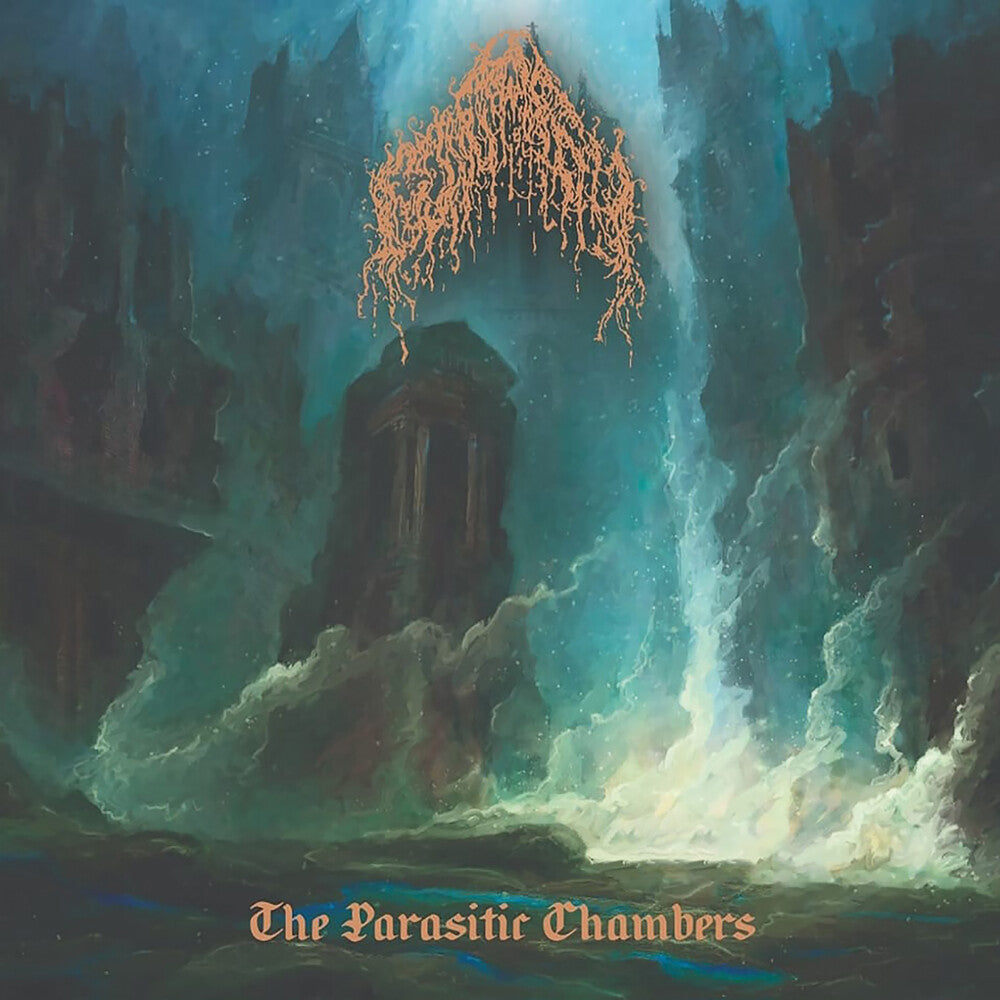 the album cover for Conjureth - Parasitic Chambers