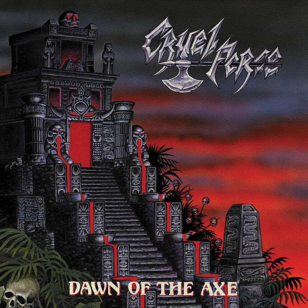 the album cover for Cruel Force - Dawn Of The Axe