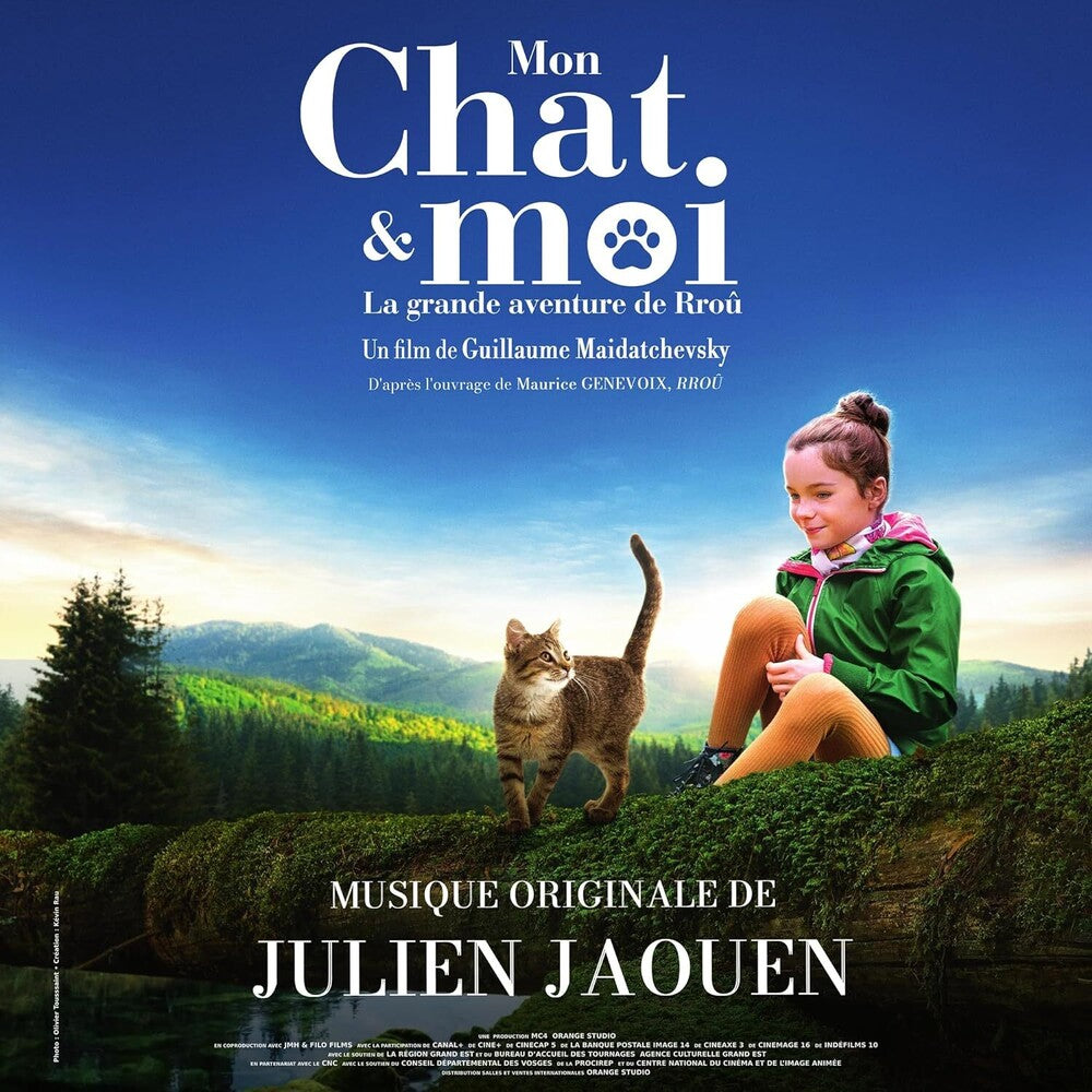 the album cover for Julien Jaouen (Ita) - Mon Chat Et Moi: La Grande Aventure De Rrou - Ost