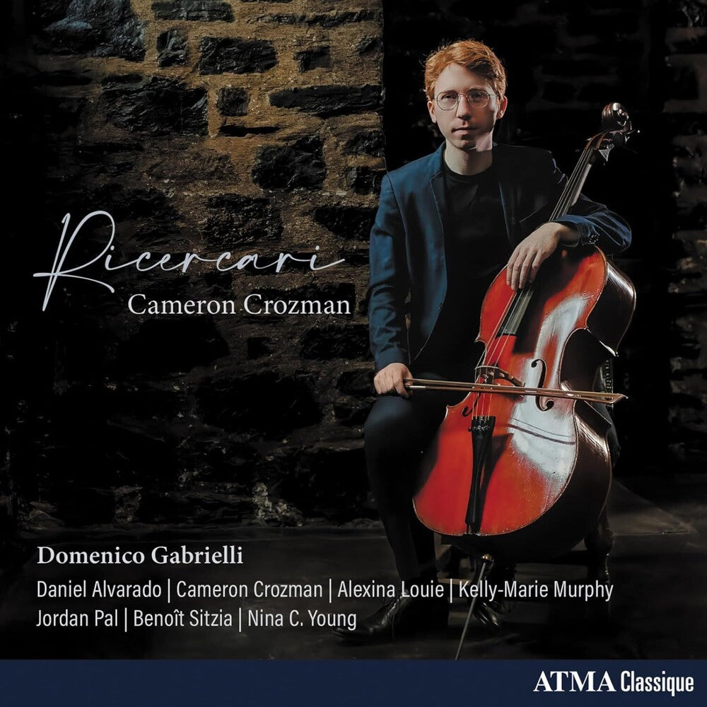 the album cover for Cameron Crozman - Ricercari