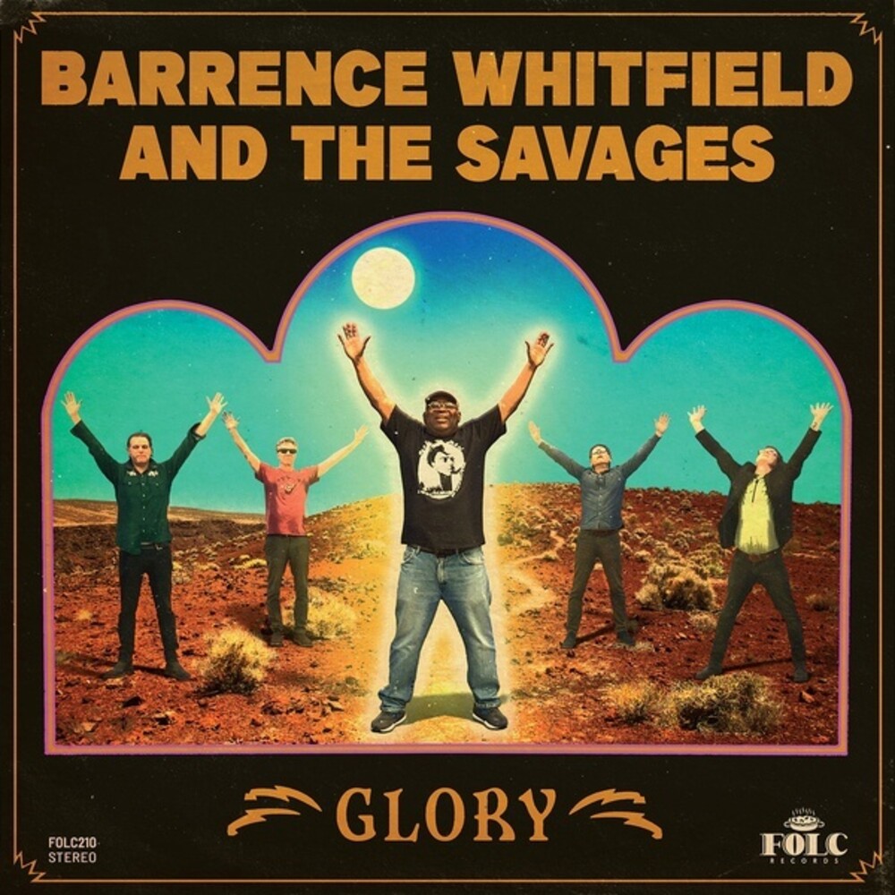 the album cover for Barrence Whitfield / Savages - Glory