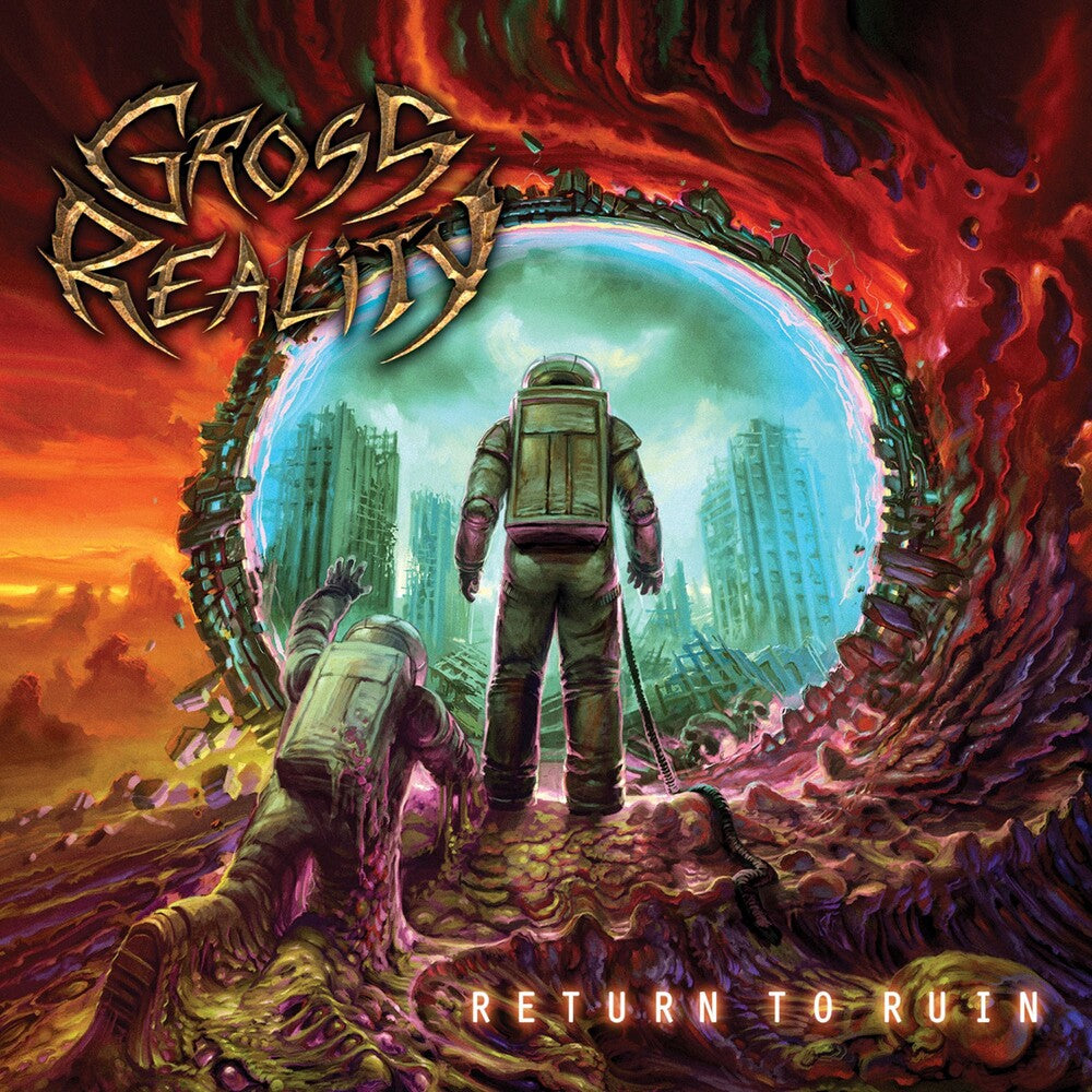 the album cover for Gross Reality - Return To Ruin