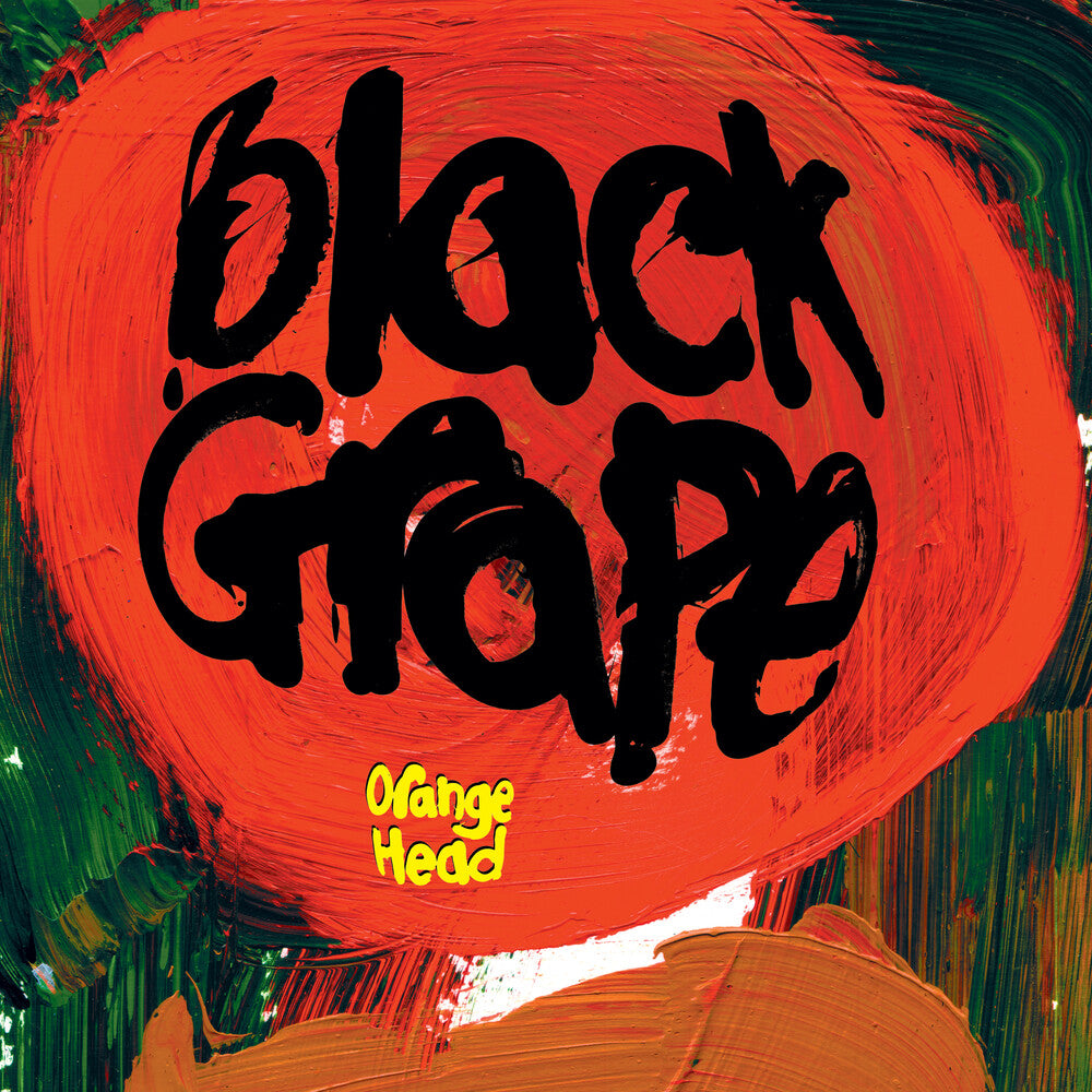 the album cover for Black Grape - Orange Head (Uk)