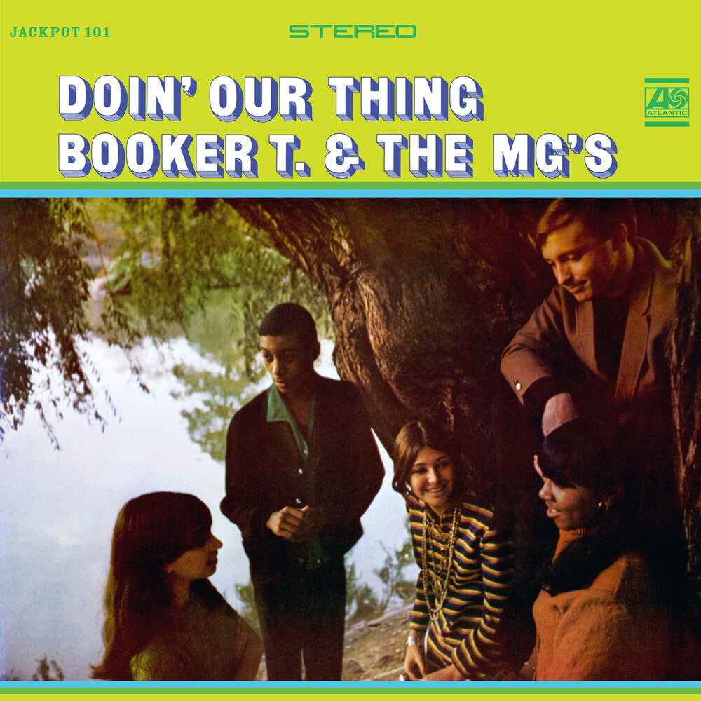 the album cover for Booker T. & The Mg's - Doin' Out Thing