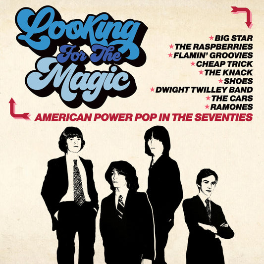 the album cover for Looking For The Magic: American Power Pop In 70s - Looking For The Magic: American Power Pop In 70s
