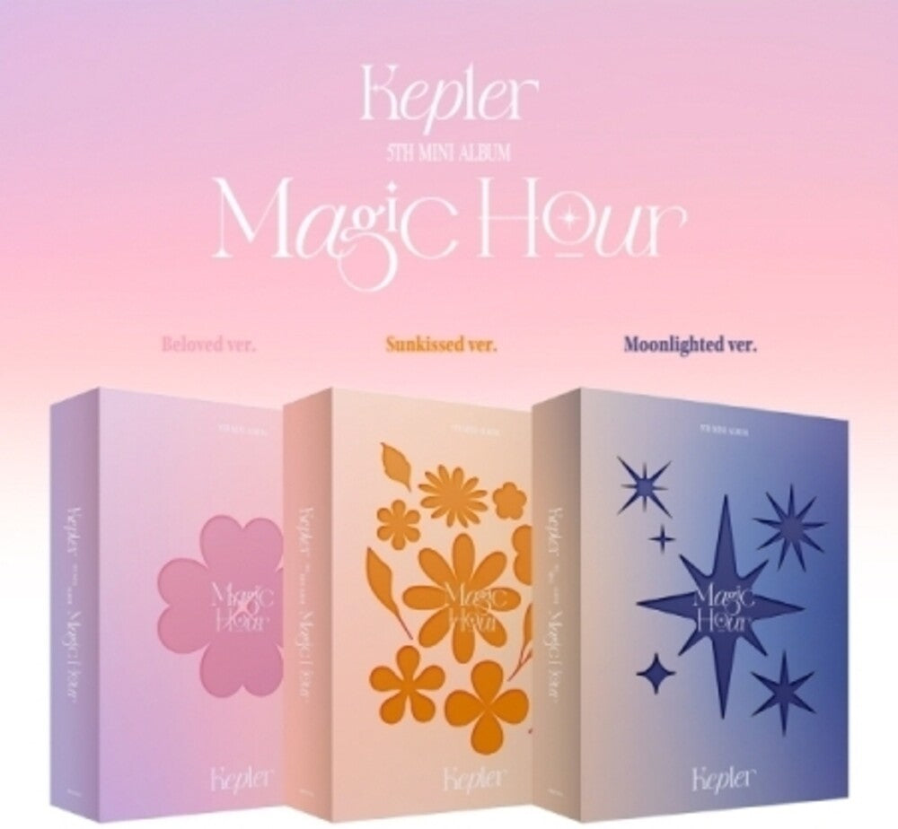 the album cover for Kep1er - Magic Hour (Stic) (Phob) (Phot) (Asia)