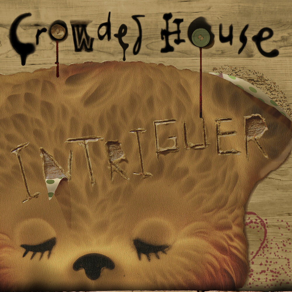 the album cover for Crowded House - Intriguer