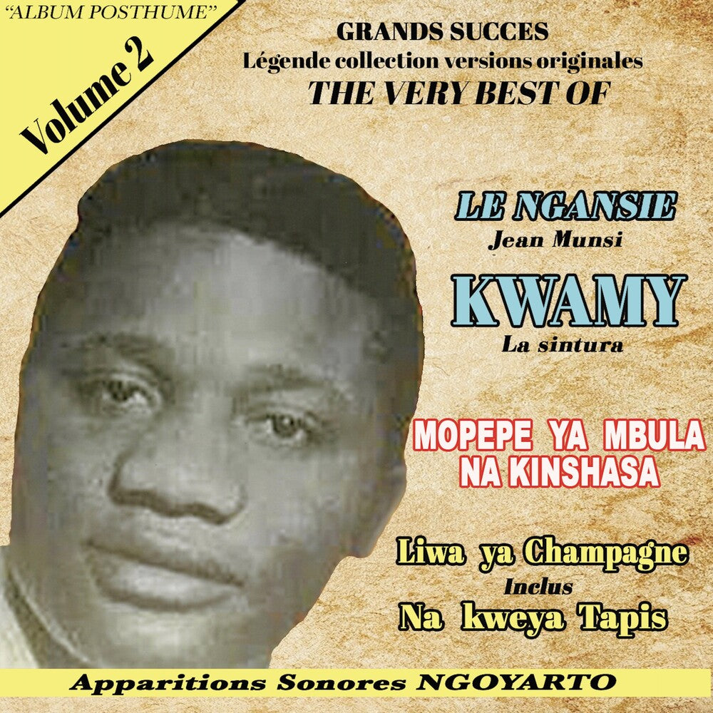 the album cover for Kwamy - Volume 2