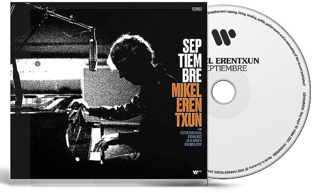 the album cover for Mikel Erentxun - Septiembre (Spa)