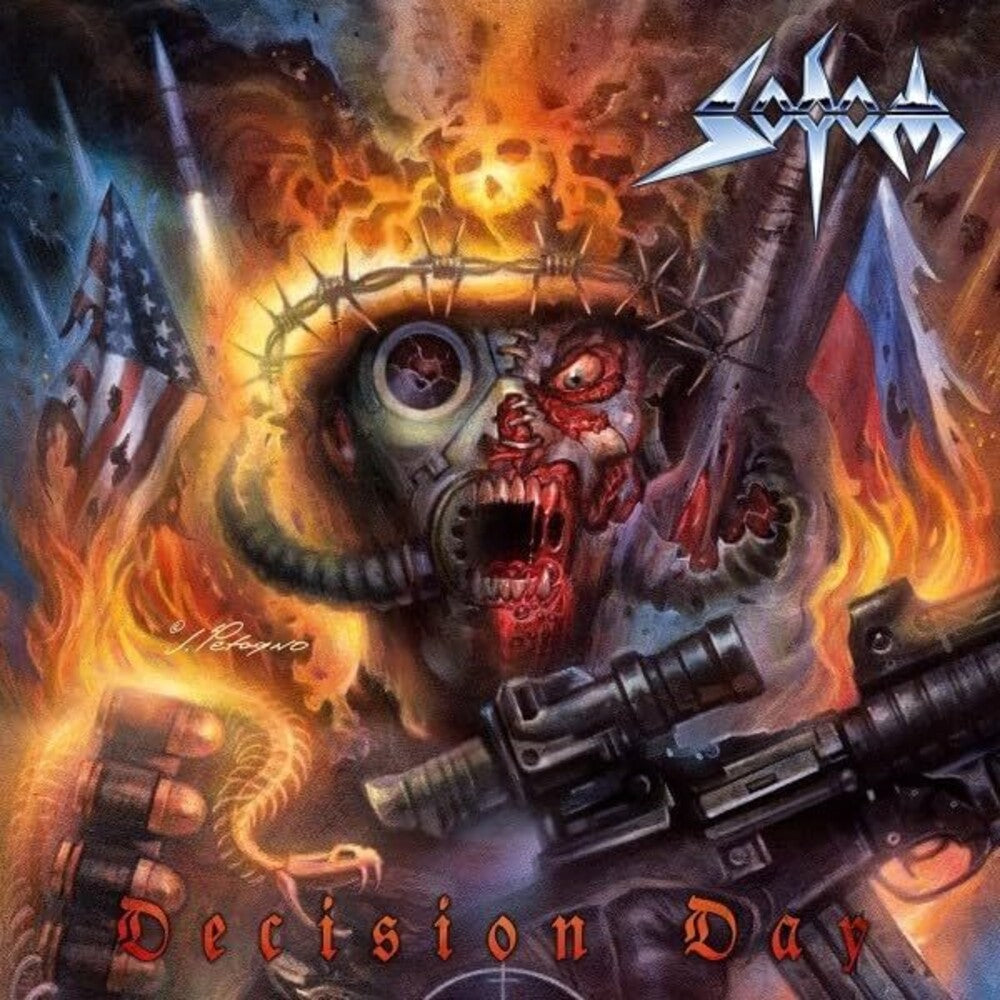the album cover for Sodom - Decision Day