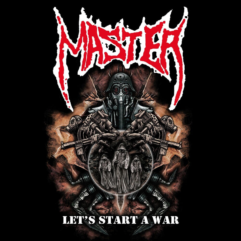 the album cover for Master - Let's Start A War