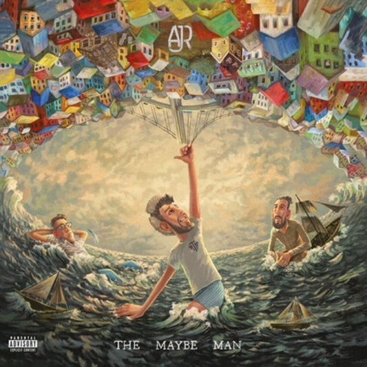 the album cover for AJR - The Maybe Man