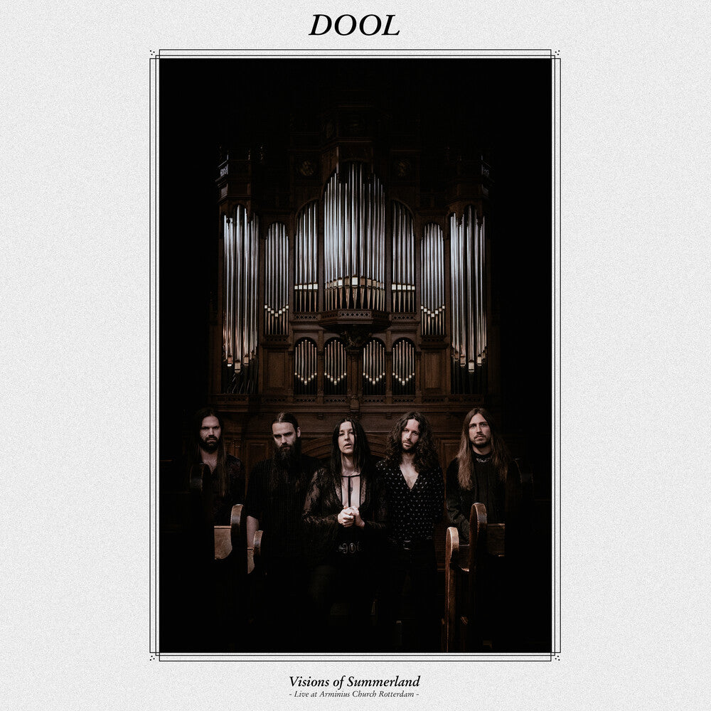 the album cover for Dool - Visions Of Summerland (Live At Arminius Church