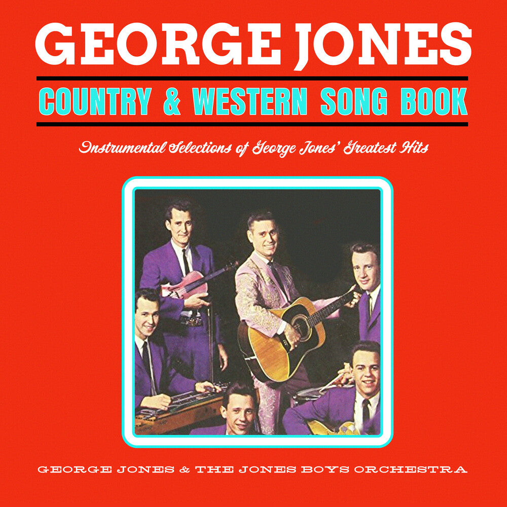 the album cover for George Jones / Jones Boys Orchestra - Country & Western Song Book: Instrumental (Mod)