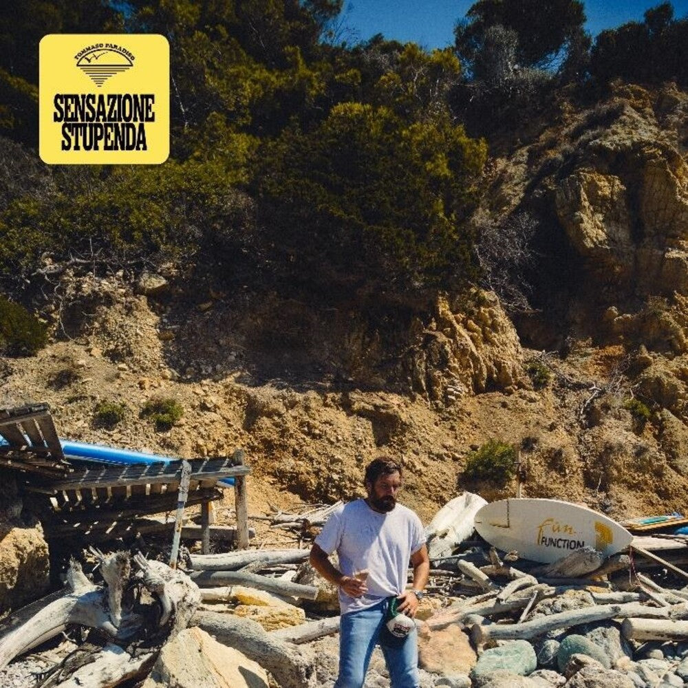 the album cover for Tommaso Paradiso - Sensazione Stupenda (Ita)