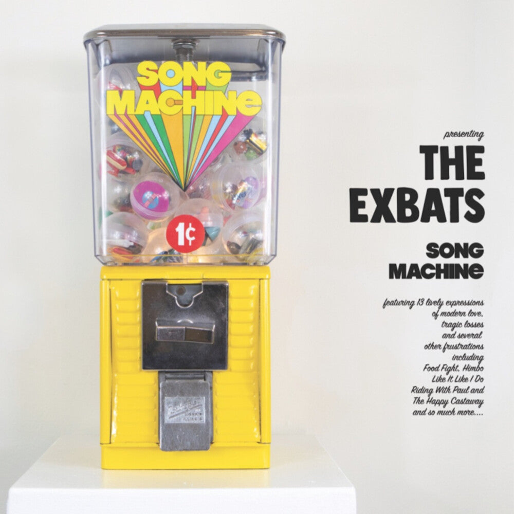 the album cover for The Exbats - Song Machine