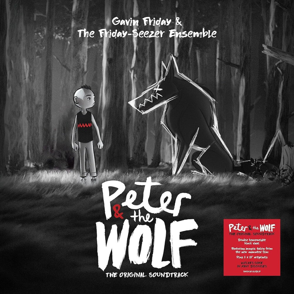 the album cover for Gavin Friday & Friday Seezer Ensemble - Peter And The Wolf