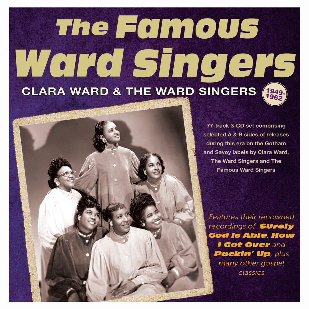 the album cover for Clara Ward & The Ward Singers - Famous Ward Singers 1949-62