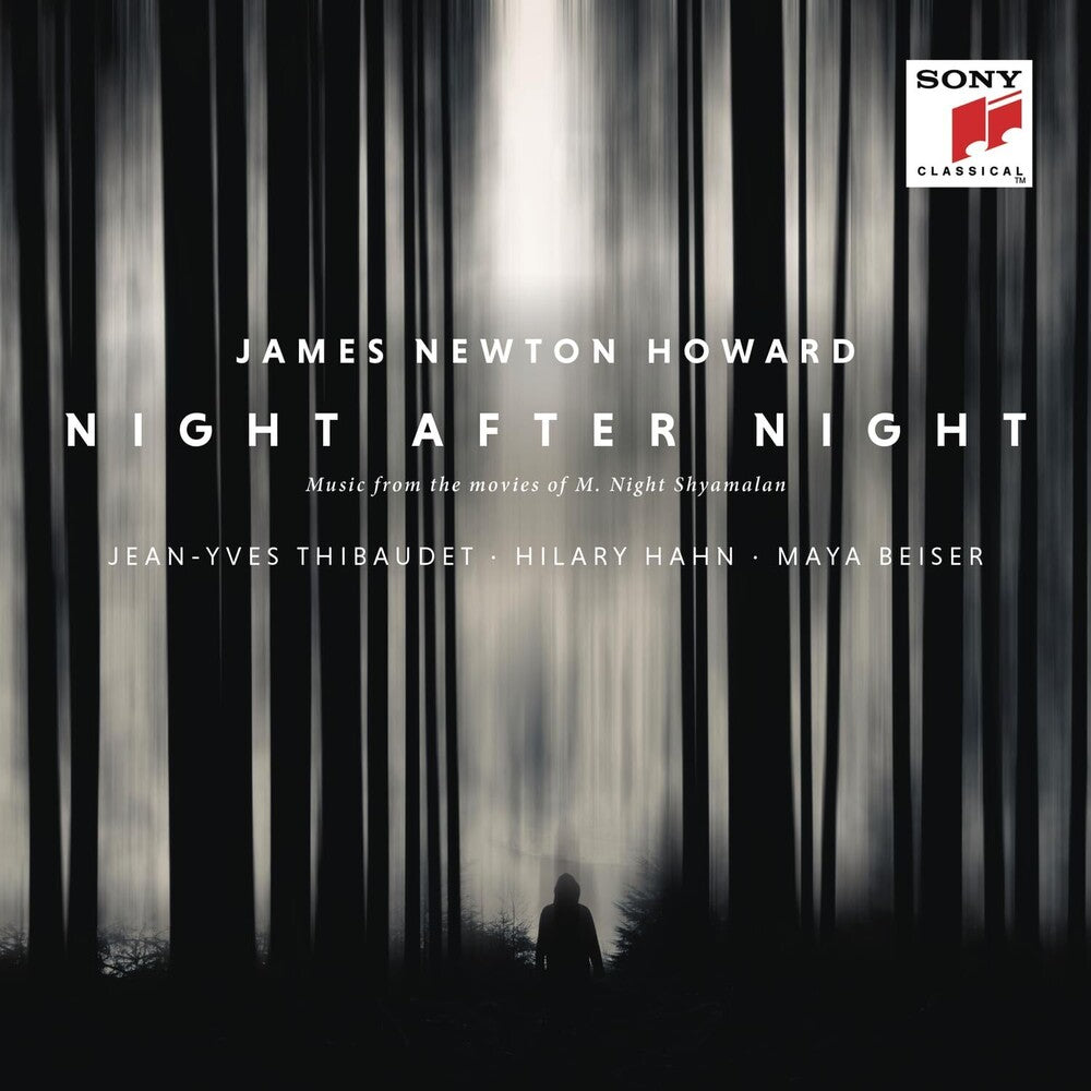 the album cover for James Howard Newton - Night After Night - Music From The Movies Of M.