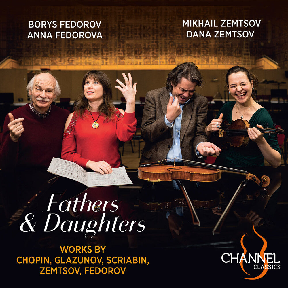 the album cover for Chopin / Fedorov / Zemtsov - Fathers & Daughters
