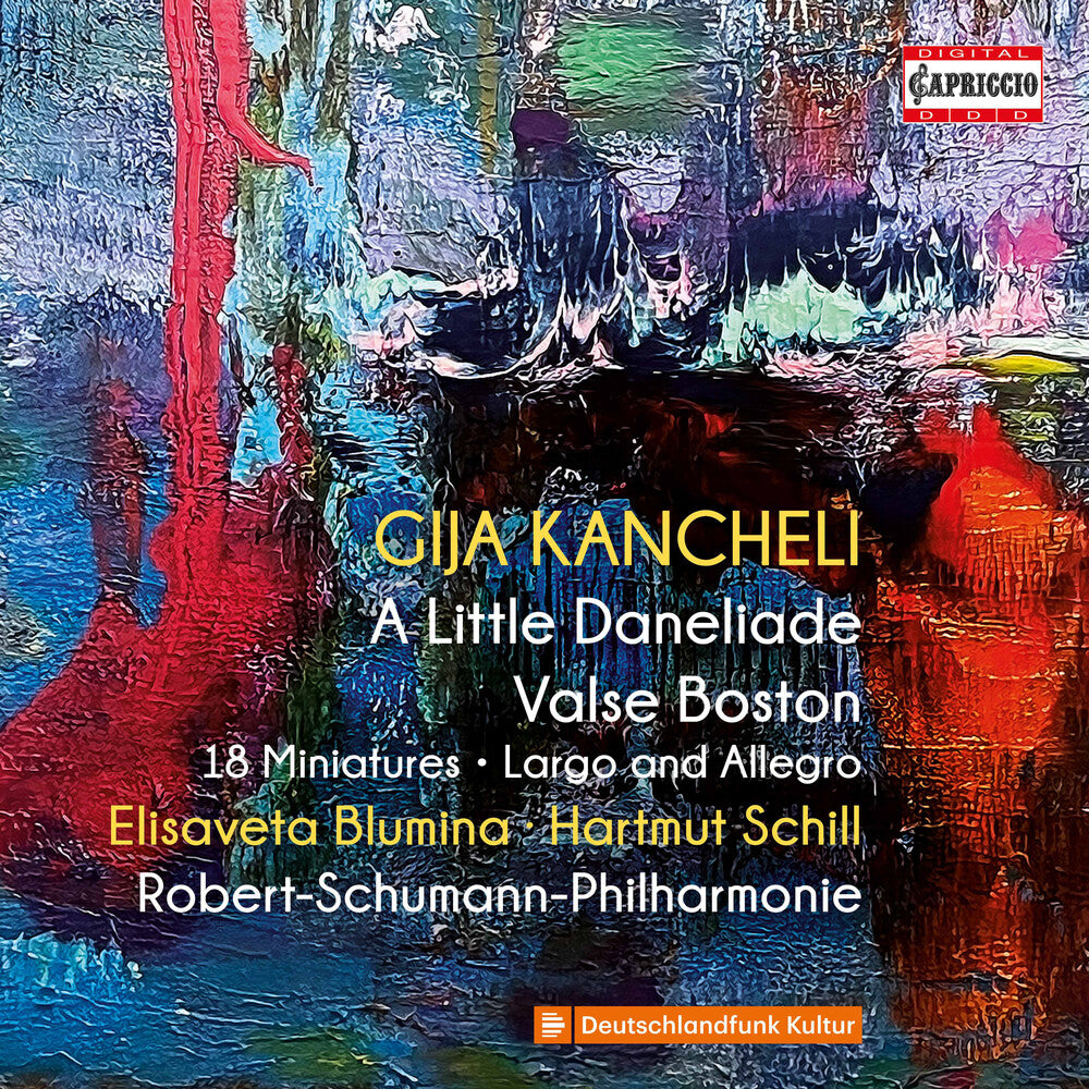 the album cover for Kancheli / Blumina / Schill - Little Daneliade