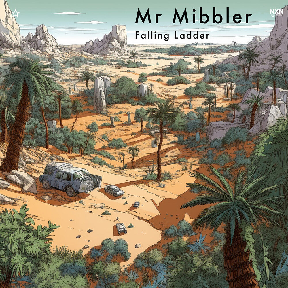 the album cover for Ersfjord / Hell / Mr. Mibbler - Falling Ladder