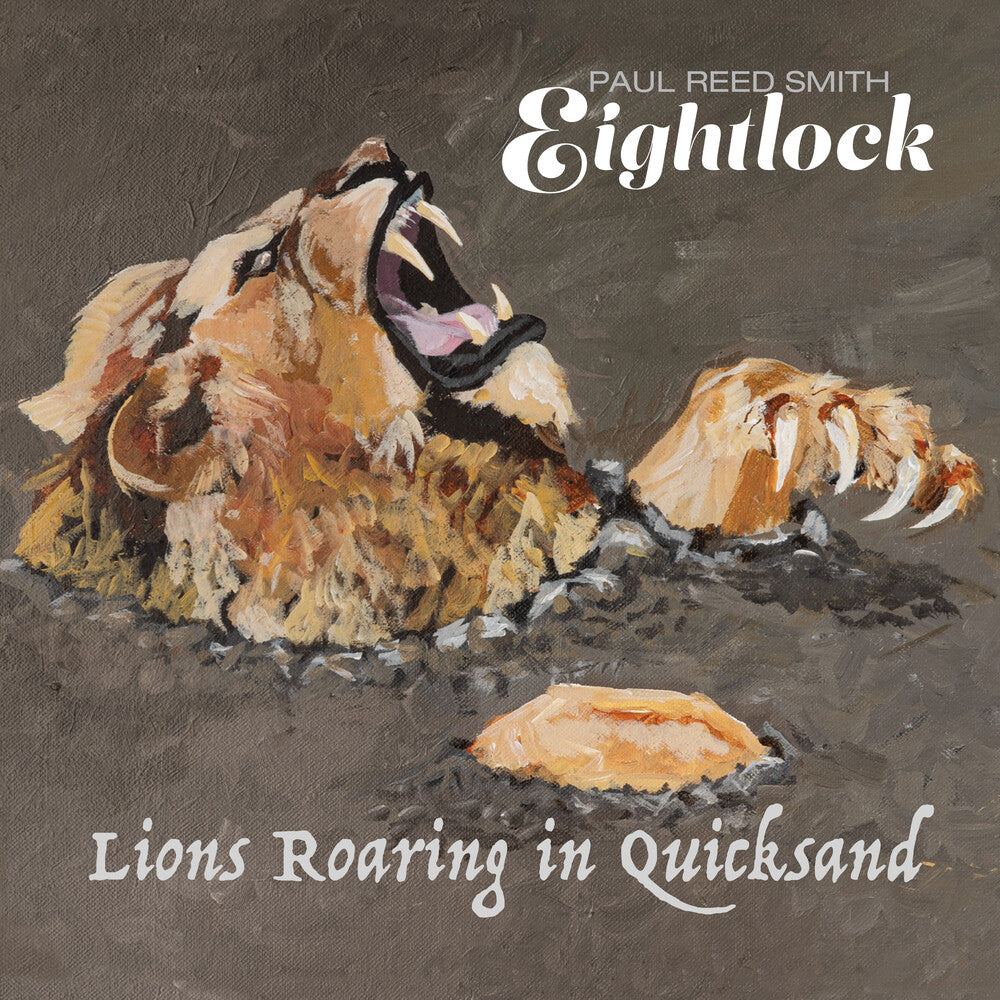 the album cover for Paul Smith Reed - Lions Roaring In Quicksand