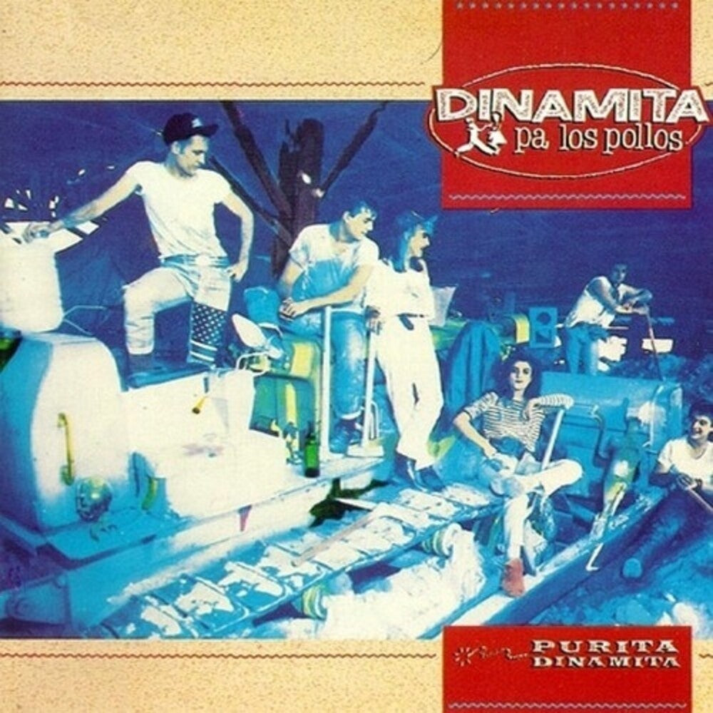 the album cover for Dinamita Pa Los Pollos - Purita Dinamita (W/Cd) (Spa)